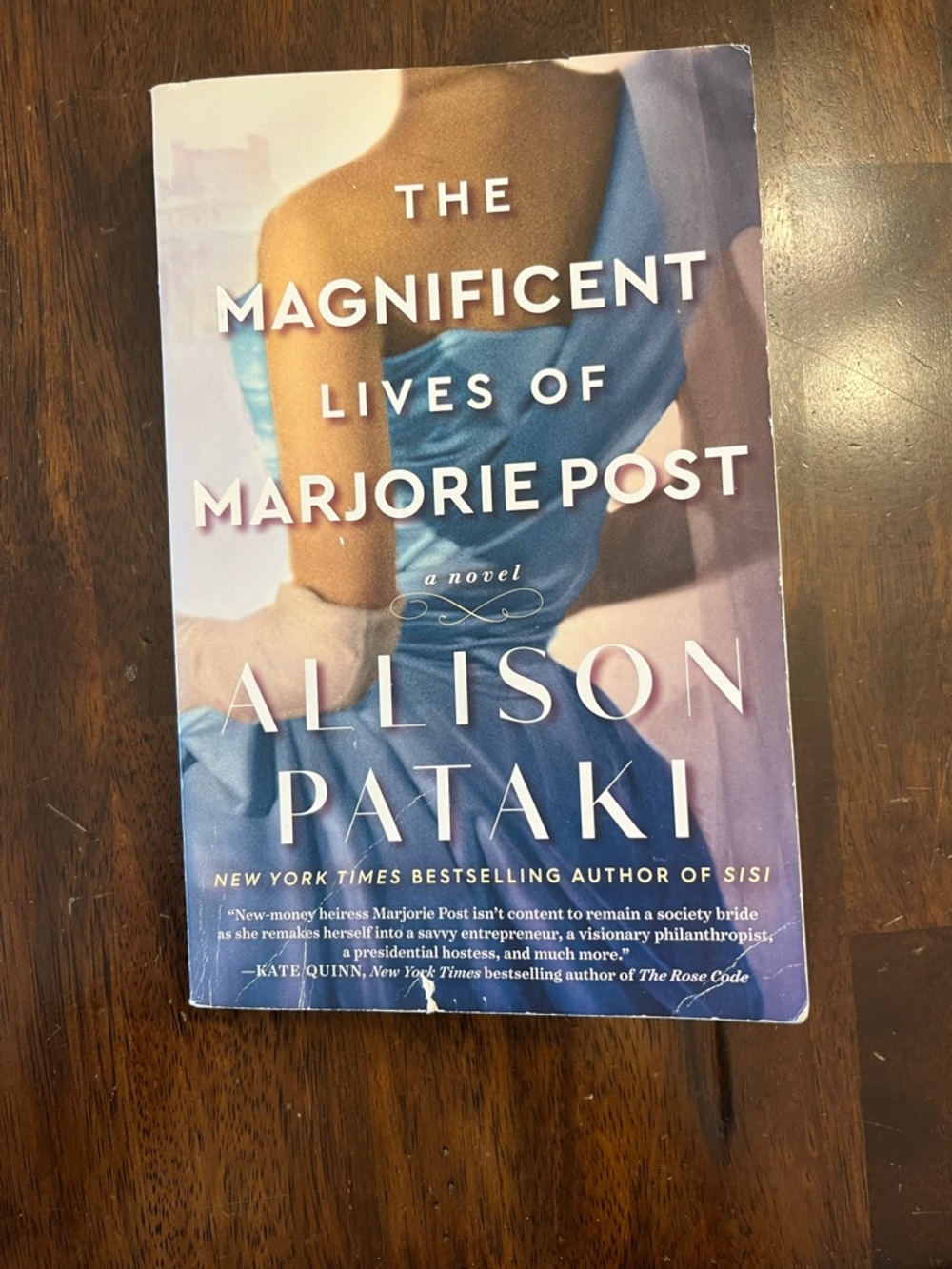 Allison Pataki - The Magnificent Lives of Marjorie Post (Blue Cover)